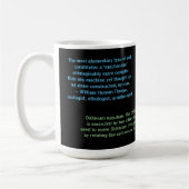 Wissenschaftler sagen ... Thorpe- und Mikroskopbil Kaffeetasse (Links)