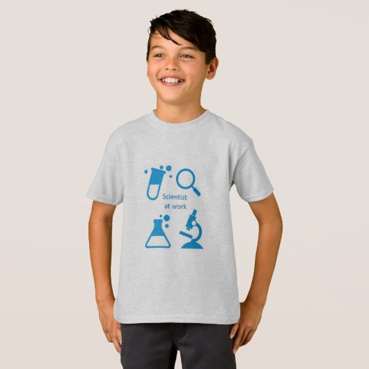 Wissenschaftler-T - Shirt (Vorne ganz)