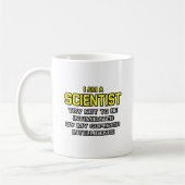 Wissenschaftler... Überlegene Intelligenz Kaffeetasse (Links)