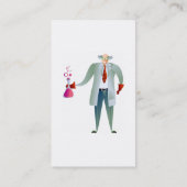 Wissenschaftler Visitenkarte (Rückseite)