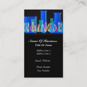 Wissenschaftler-Visitenkarte Visitenkarte