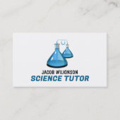 Wissenschaftler, Wissenschaftslehrer, Lehrer Visitenkarte (Vorderseite)