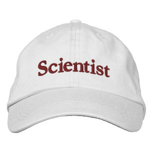 Wissenschaftlerhut Bestickte Baseballkappe