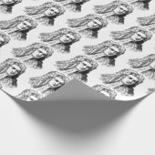 Wissenschaftlermathephysik Sir-Isaac Newton Geschenkpapier (Ecke)