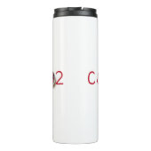 Wissenschaftlich gesprochen molekulare Koffein-For Thermosbecher (Rückseite)