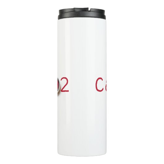 Wissenschaftlich gesprochen molekulare Koffein-For Thermosbecher (Rückseite)