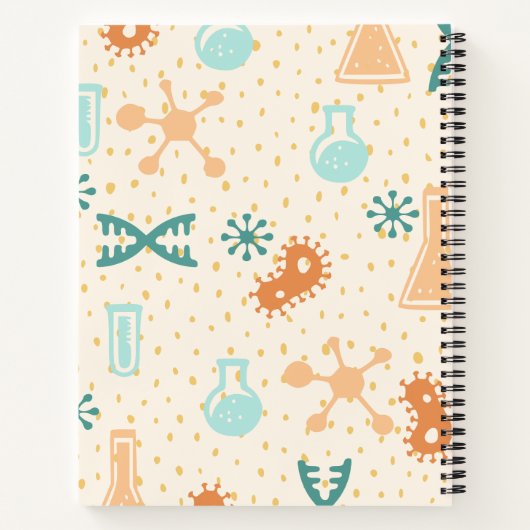 Wissenschaftliche Anmerkungen Notizblock (Rückseite)