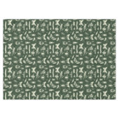 Wissenschaftliche antike Bugs Insekten Creme und G Tischdecke (Vorderseite (Horizontal))