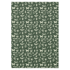 Wissenschaftliche antike Bugs Insekten Creme und G Tischdecke