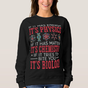Wissenschaftliche Biologie Chemie Laboratory Room Sweatshirt
