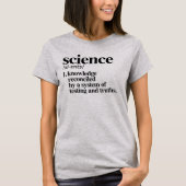 WISSENSCHAFTLICHE DEFINITION T-Shirt (Vorderseite)
