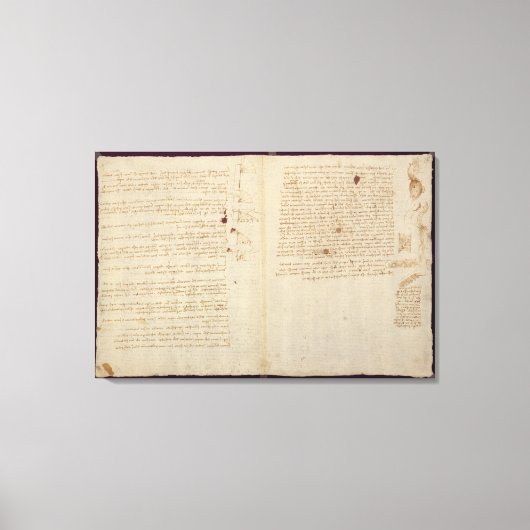 Wissenschaftliche Diagramme Leinwanddruck (Vorderseite)