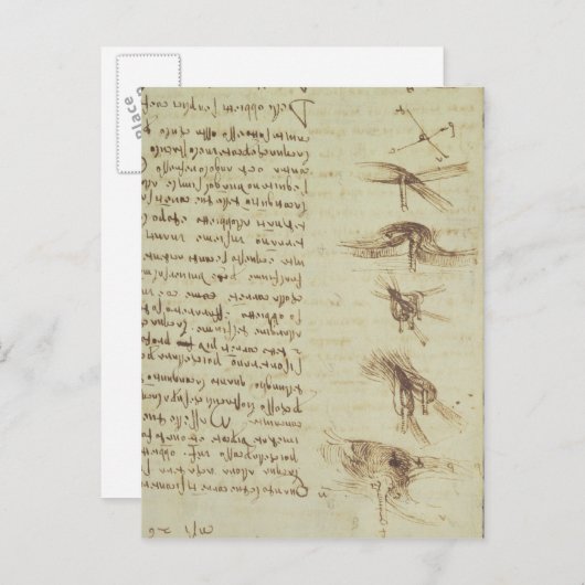 Wissenschaftliche Diagramme Postkarte (Vorne/Hinten)