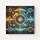 Wissenschaftliche Durchbrüche beginnen hier Notizblock (Rückseite)