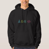 Wissenschaftliche Elemente Hoodie (Vorderseite)