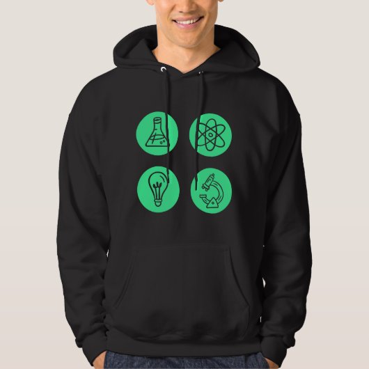 Wissenschaftliche Elemente Hoodie (Vorderseite)