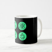 Wissenschaftliche Elemente Kaffeetasse (VorderseiteRechts)