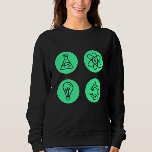 Wissenschaftliche Elemente Sweatshirt (Vorderseite)
