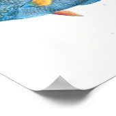 Wissenschaftliche Fischstudien Poster (Ecke)