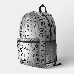 Wissenschaftliche Formeln Bedruckter Rucksack