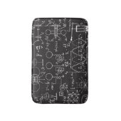 Wissenschaftliche Formeln: Chalkboard-Berechnungsm Badematte (Vorderseite Vertikal)