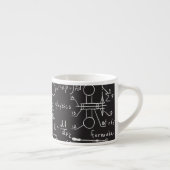 Wissenschaftliche Formeln: Chalkboard-Berechnungsm Espressotasse (Rechts)