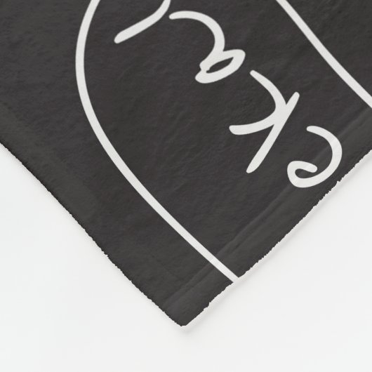 Wissenschaftliche Formeln: Chalkboard-Berechnungsm Fleecedecke (Ecke)