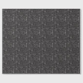 Wissenschaftliche Formeln: Chalkboard-Berechnungsm Geschenkpapier (Flach)