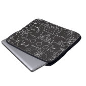 Wissenschaftliche Formeln: Chalkboard-Berechnungsm Laptopschutzhülle (Vorne Knopf)