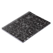 Wissenschaftliche Formeln: Chalkboard-Berechnungsm Notizblock (Linke Seite)