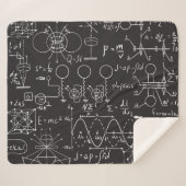 Wissenschaftliche Formeln: Chalkboard-Berechnungsm Sherpadecke (Vorderseite (Horizontal))