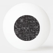 Wissenschaftliche Formeln: Chalkboard-Berechnungsm Tischtennisball (Rückseite)