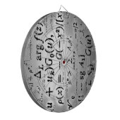 Wissenschaftliche Formeln Dartscheibe (Vorderseite Links)