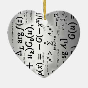 Wissenschaftliche Formeln Keramik Ornament