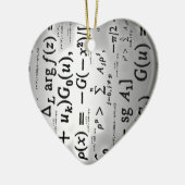 Wissenschaftliche Formeln Keramik Ornament (Links)