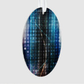 Wissenschaftliche Forschung und Gentechnik Ornament (Vorderseite)