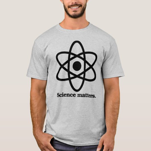WISSENSCHAFTLICHE FRAGEN T-Shirt (Vorderseite)