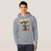Wissenschaftliche Katze | Funny Cat | Lässig Hoodi Hoodie (Vorne ganz)