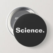 Wissenschaftliche Konzeption eines Wortes Minimali Button (Vorne & Hinten)