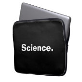 Wissenschaftliche Konzeption eines Wortes Minimali Laptopschutzhülle (Vorderseite Links)