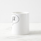 Wissenschaftliche Kuh geht MU Kaffeetasse (Mittel)