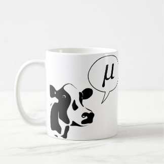 Wissenschaftliche Kuh geht MU Kaffeetasse