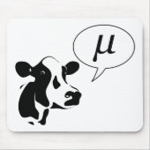 Wissenschaftliche Kuh geht MU Mousepad (Vorne)