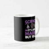 Wissenschaftliche Lehrerin Biologie Chemie Funny Kaffeetasse (VorderseiteRechts)