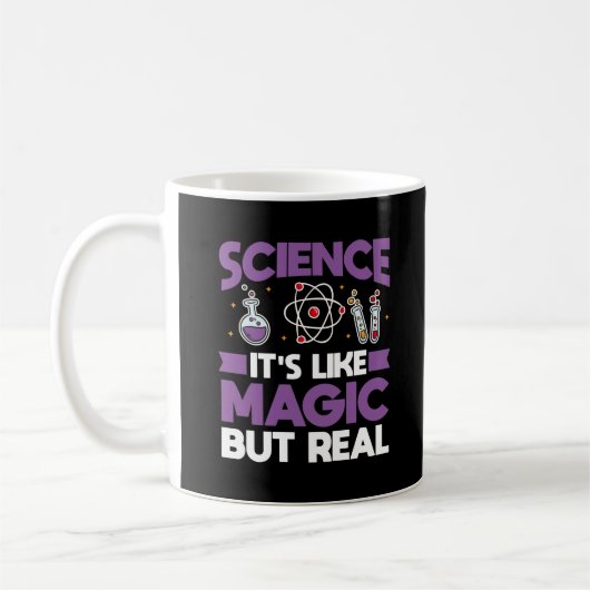 Wissenschaftliche Lehrerin Biologie Chemie Funny Kaffeetasse (Links)