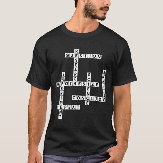Wissenschaftliche Methodik Forschungsübergang T-Shirt (Vorderseite)