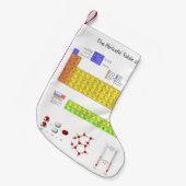 Wissenschaftliche Periodische Tabelle der Elemente Kleiner Weihnachtsstrumpf (Vorderansicht (hängend))