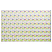 Wissenschaftliche Periodische Tabelle der Elemente Stoff (Yard (91,4 cm))