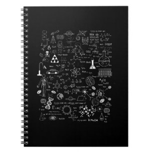 Wissenschaftliche Physik Mathematik Chemie Biologi Notizblock