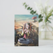 Wissenschaftliche Postkarte (Stehend Vorderseite)